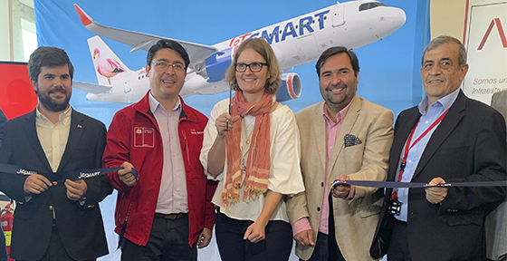Inauguramos base de operaciones de JetSmart en Antofagasta y destacamos consolidación de rutas interregionales