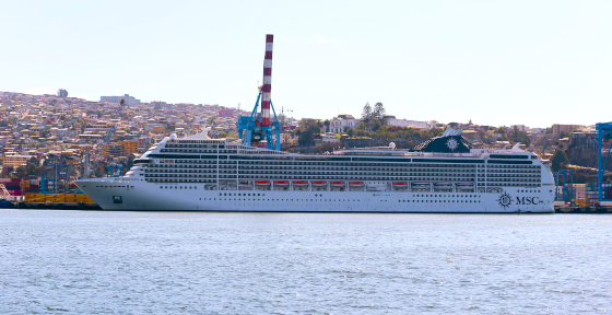 Recala en Valparaíso el primer crucero bajo la nueva Ley de Cabotaje de Pasajeros