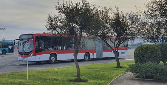 Damos inicio a la circulación de nuevos buses estándar Red en el sistema de transporte público metropolitano