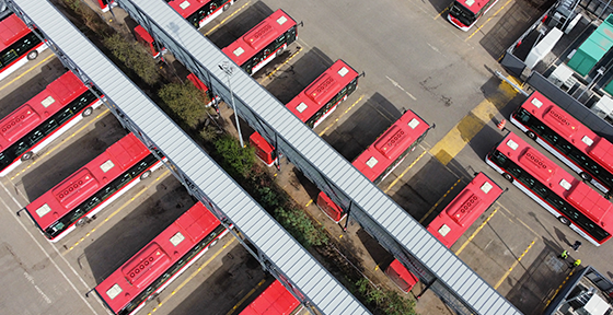 Red Movilidad ya cuenta con 2 mil buses eléctricos