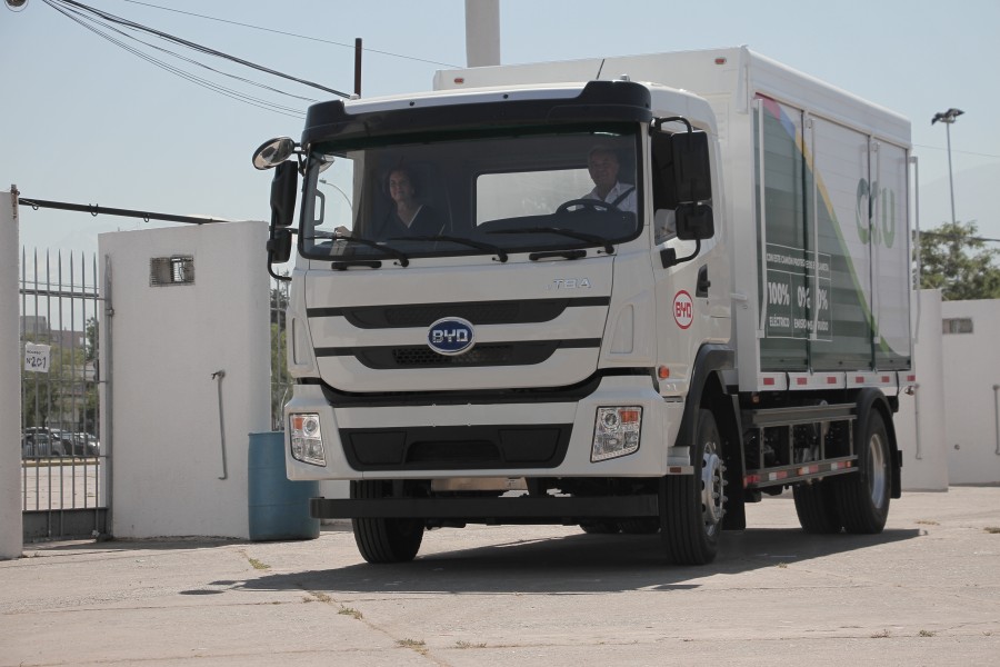 Camión eléctrico BYD 